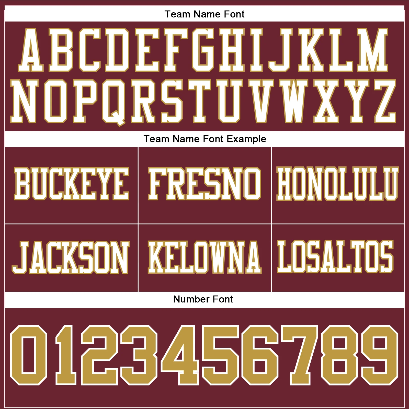 Custom Burgundy Old Gold-White Authentic Football Jersey - Image 4