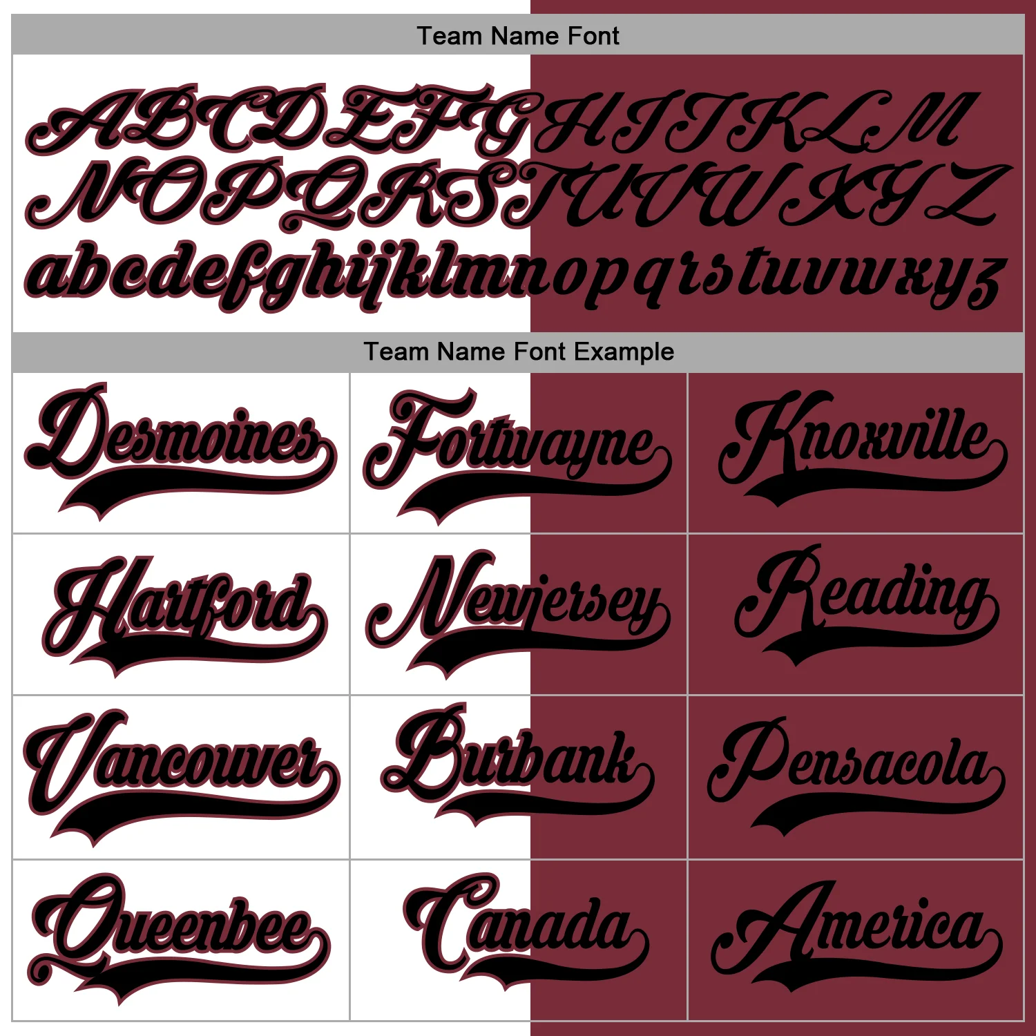 Custom Burgundy Black-White Split Fashion Hockey Lace Neck Jersey - Image 4