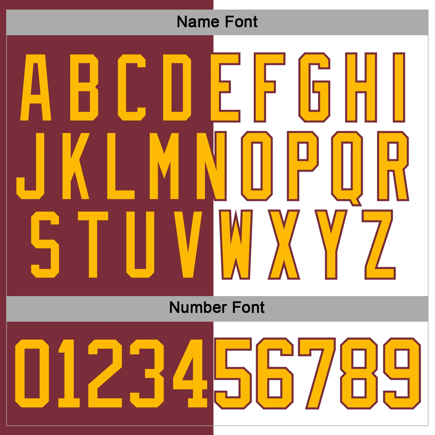 Custom Burgundy Gold-White Split Fashion Hockey Lace Neck Jersey - Image 5