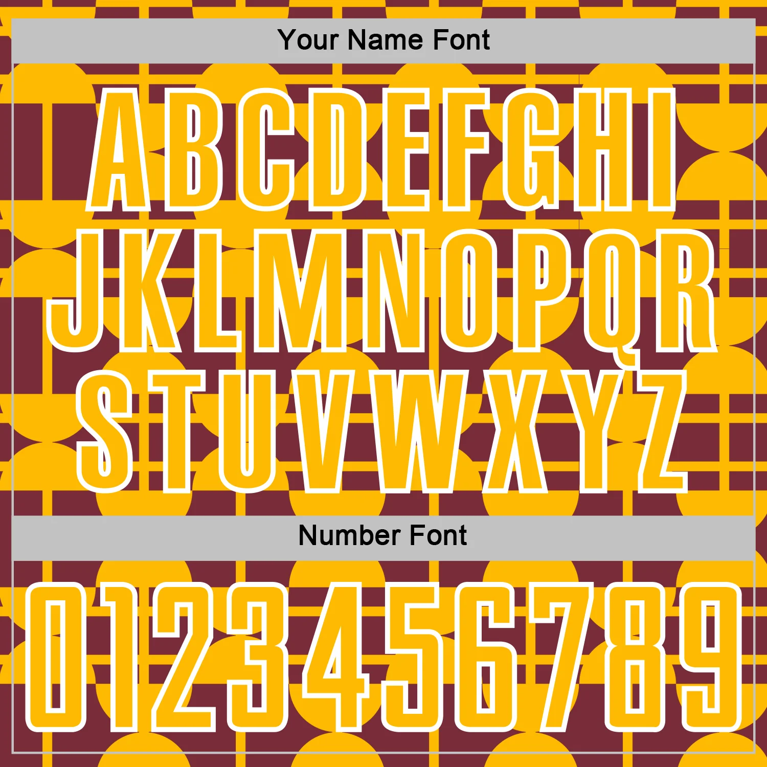 Custom Burgundy Gold-White Geometric Shapes Sports Sublimation Soccer Uniform Jersey - Image 6