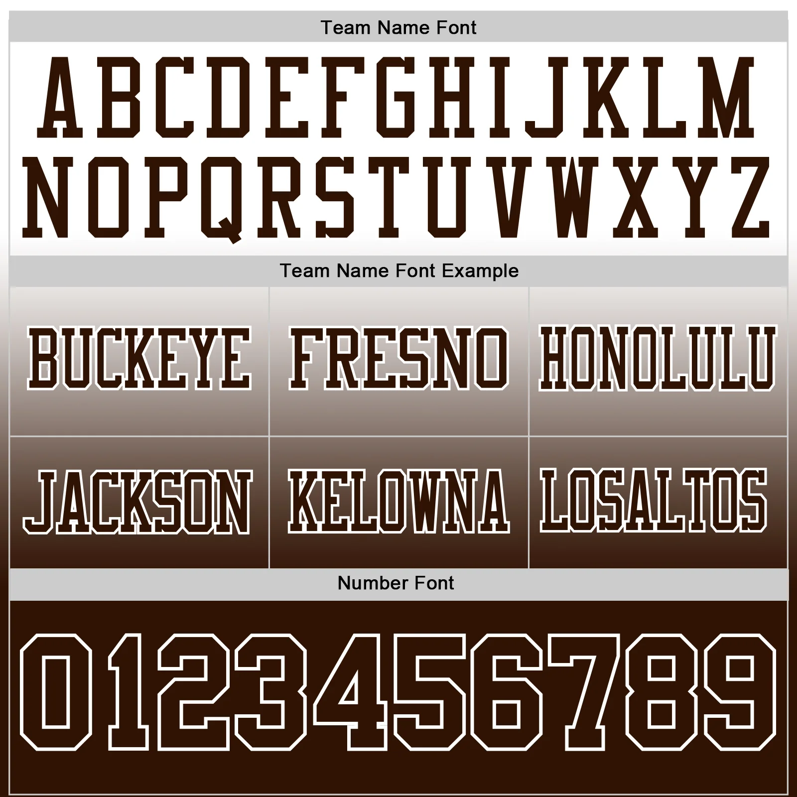 Custom White Brown Authentic Fade Fashion Football Jersey - Image 3