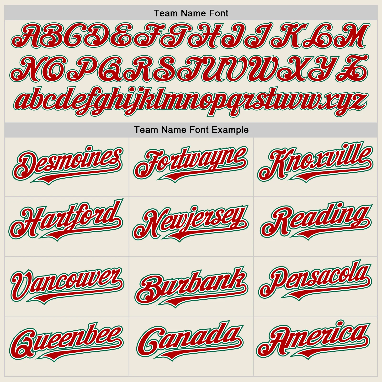 Custom Cream Red Pinstripe White-Kelly Green Authentic Two Tone Baseball Jersey - Image 4