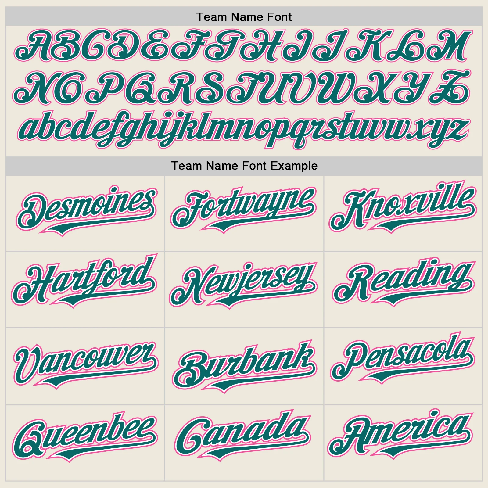 Custom Cream Teal Pinstripe White-Pink Authentic Two Tone Baseball Jersey - Image 4