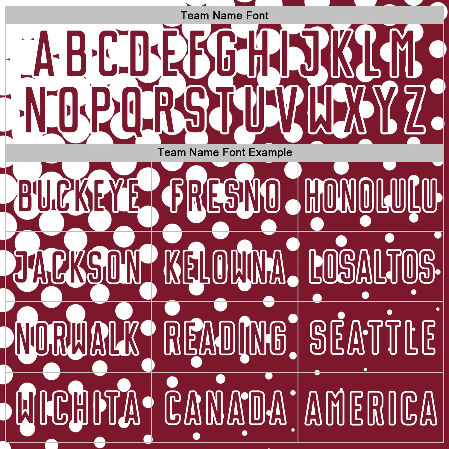 Custom Crimson White Modern Polka Dot Sublimation Soccer Uniform Jersey - Image 5