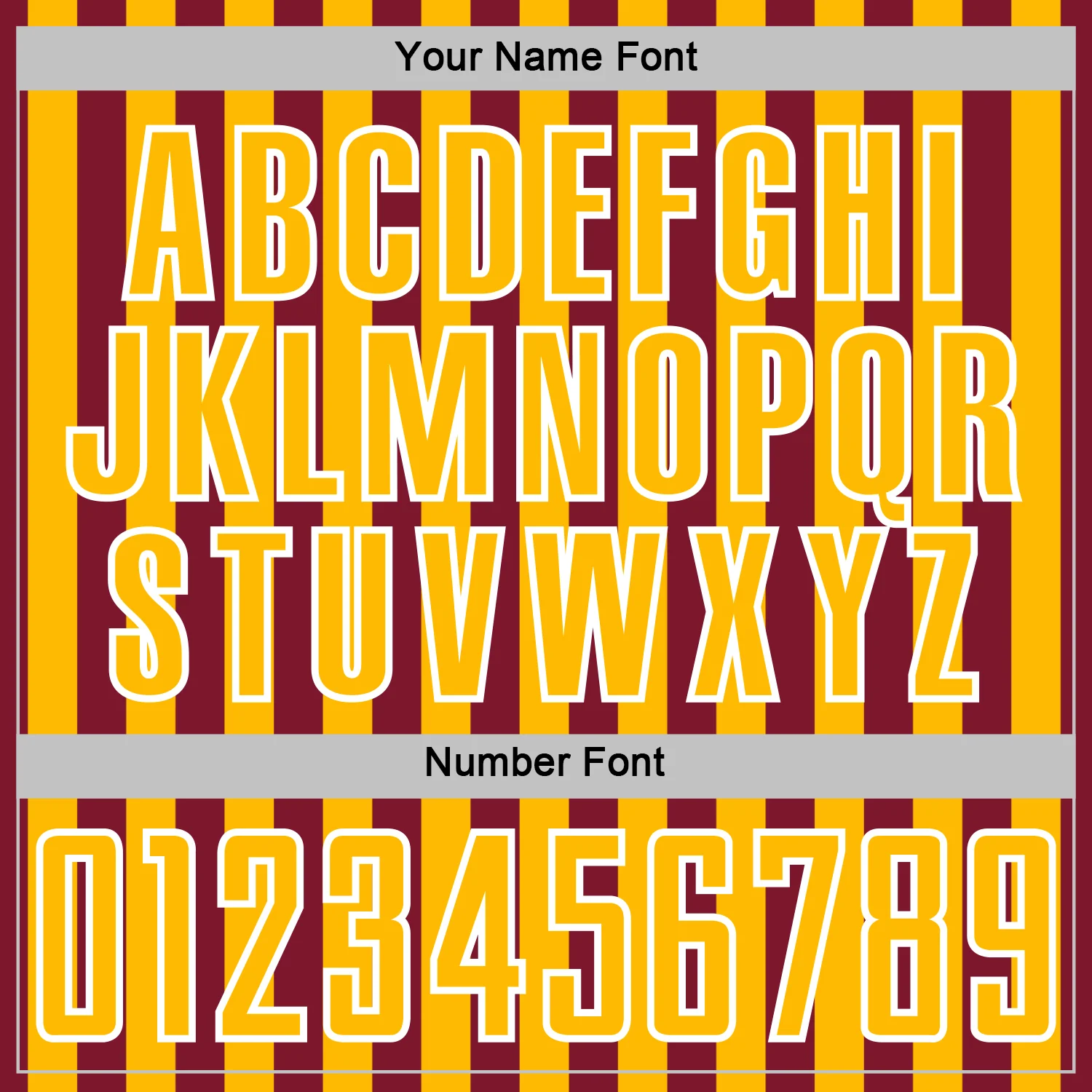 Custom Crimson Gold-White Stripe Sports Sublimation Soccer Uniform Jersey - Image 6