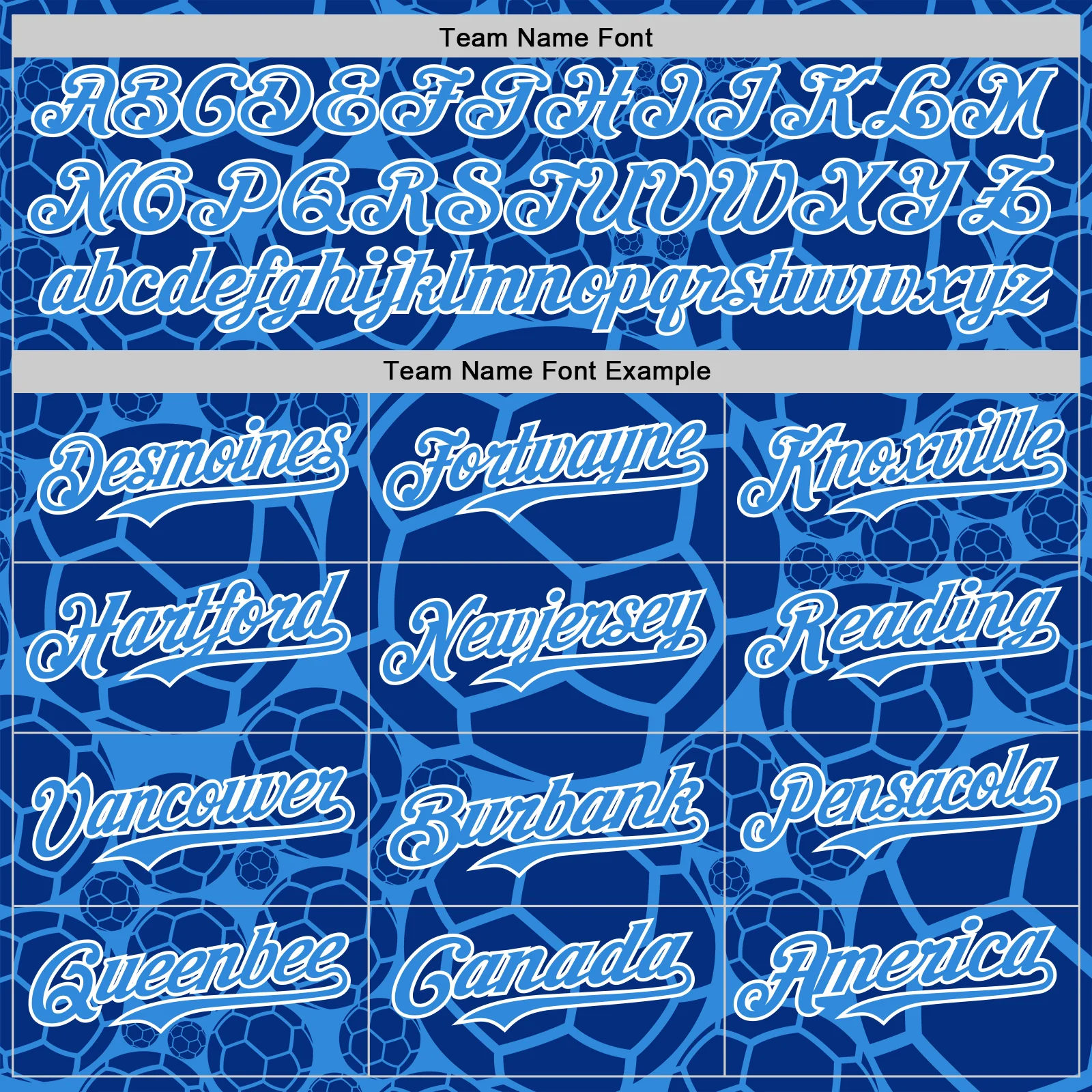 Custom Electric Blue White Comic Doodle Ballgame 3D Pattern Design Authentic Baseball Jersey - Image 4