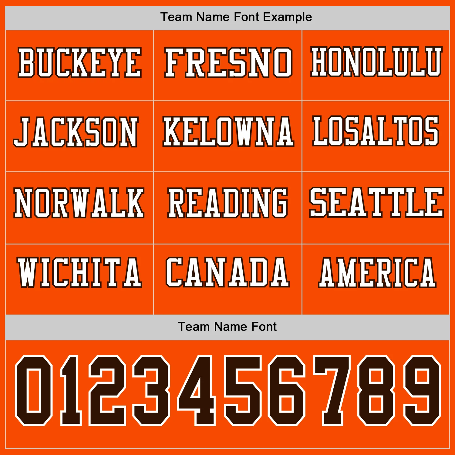 Custom Orange Brown-White Long Sleeve Authentic Football Jersey - Image 3