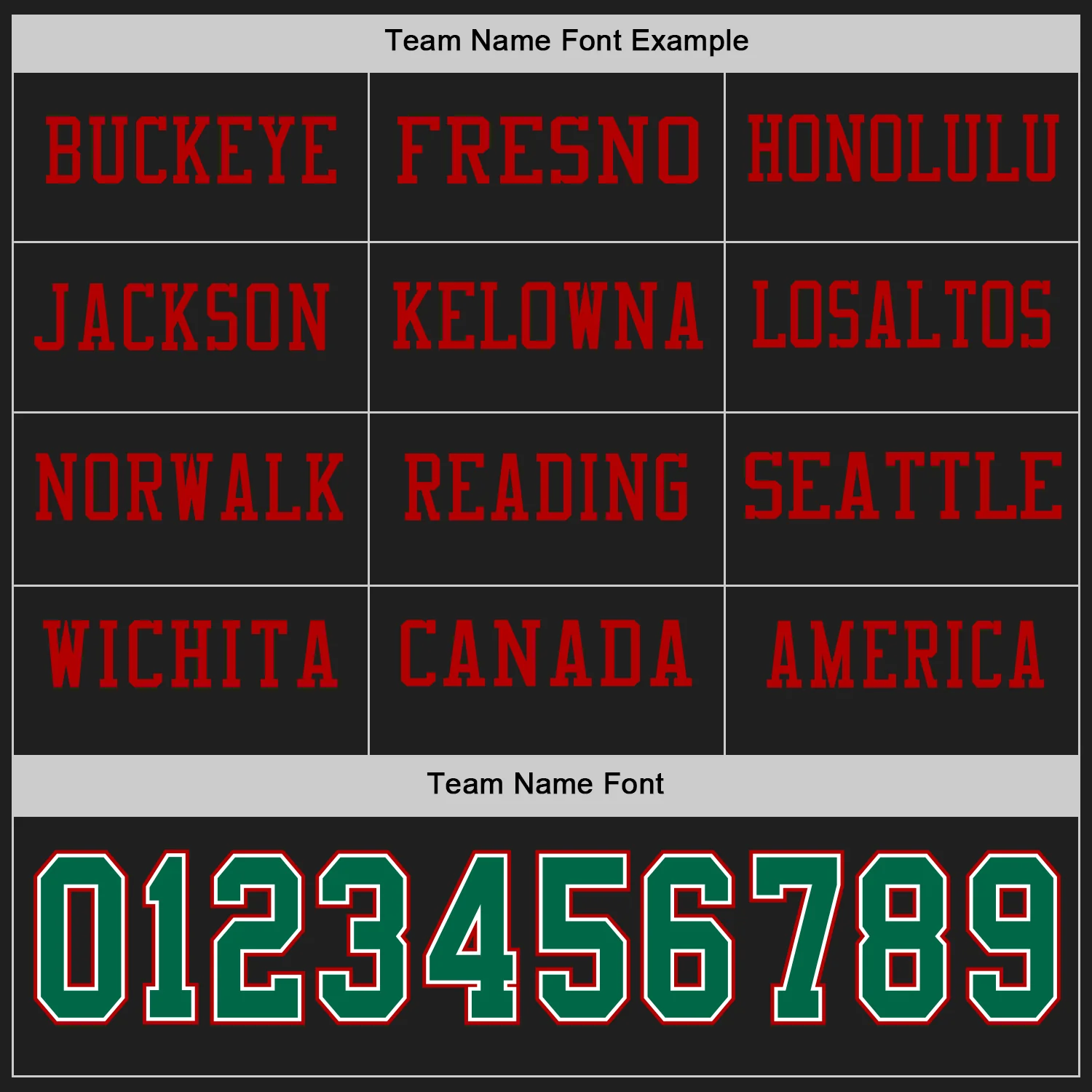 Custom Black Kelly Green White-Red Long Sleeve Authentic Football Jersey - Image 3