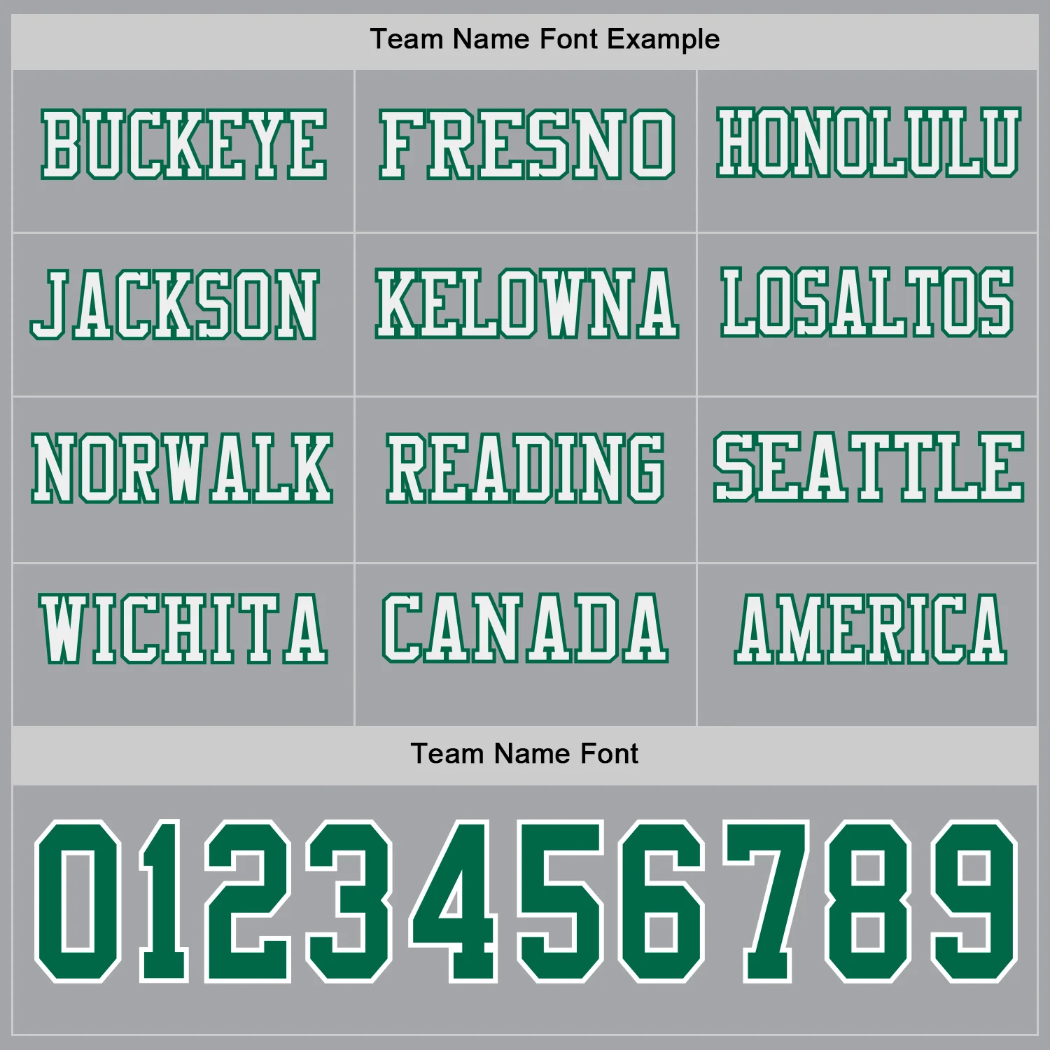 Custom Gray Kelly Green-White Long Sleeve Authentic Football Jersey - Image 3
