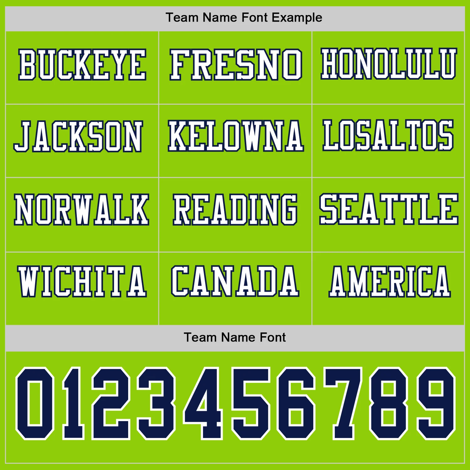 Custom Neon Green Navy-White Long Sleeve Authentic Football Jersey - Image 3