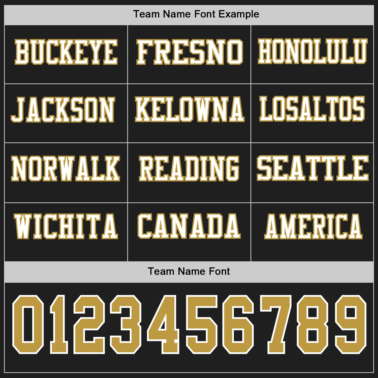 Custom Black Old Gold-White Long Sleeve Authentic Football Jersey - Image 3