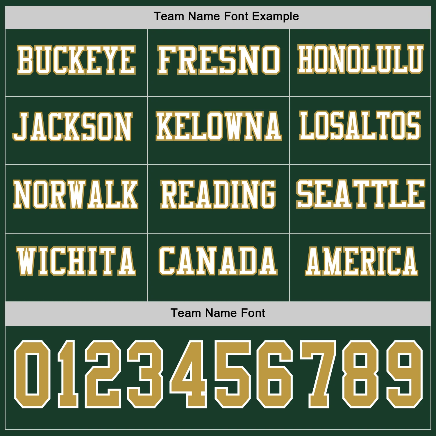 Custom Green Old Gold-White Long Sleeve Authentic Football Jersey - Image 3