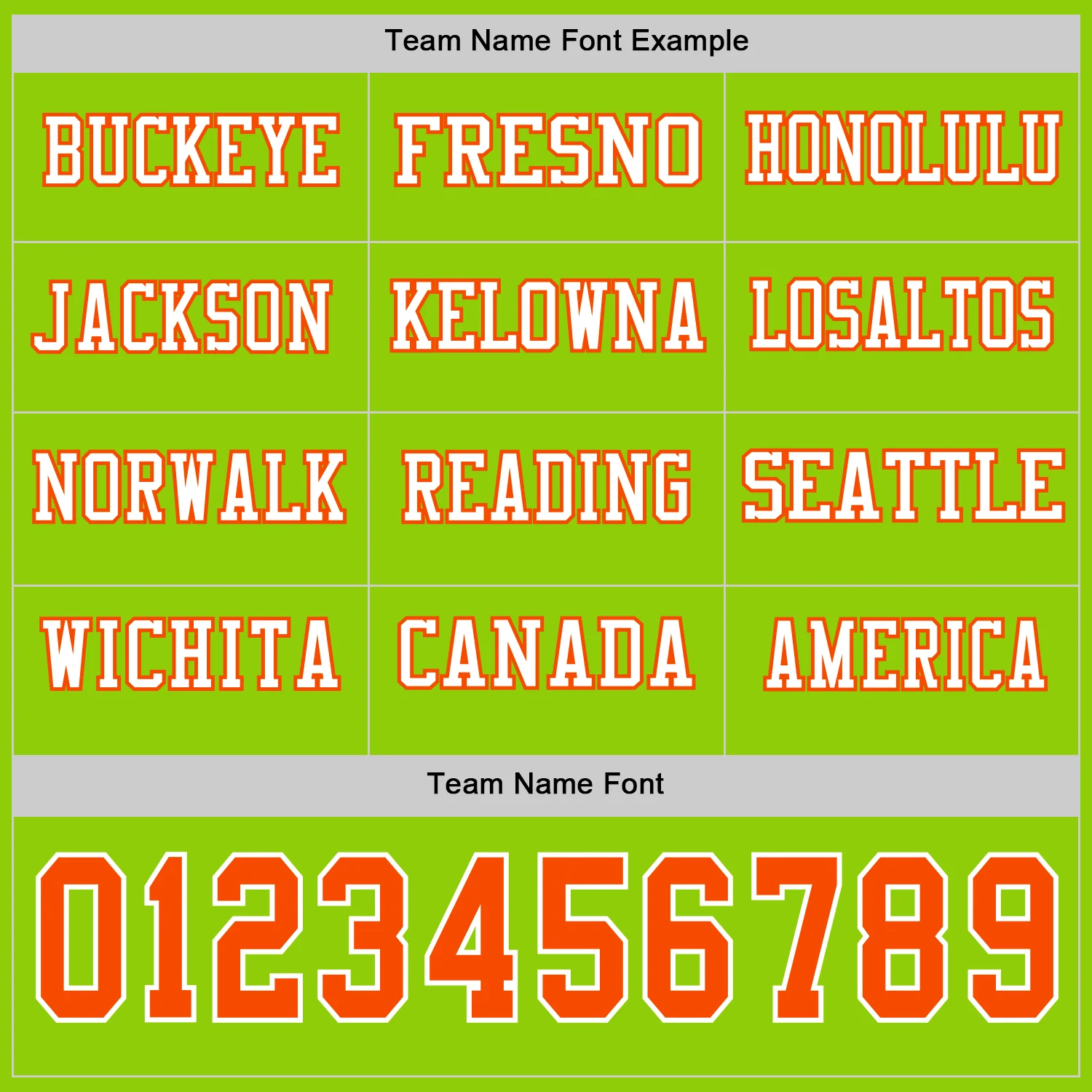 Custom Neon Green Orange-White Long Sleeve Authentic Football Jersey - Image 3