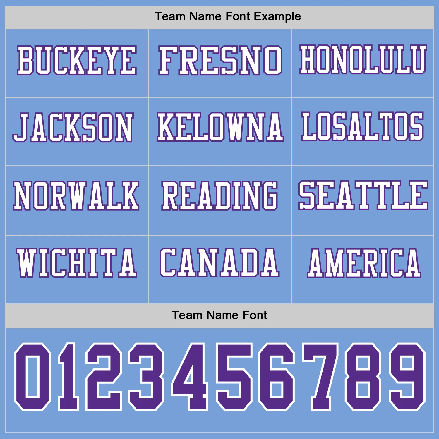 Custom Light Blue Purple-White Long Sleeve Authentic Football Jersey - Image 3