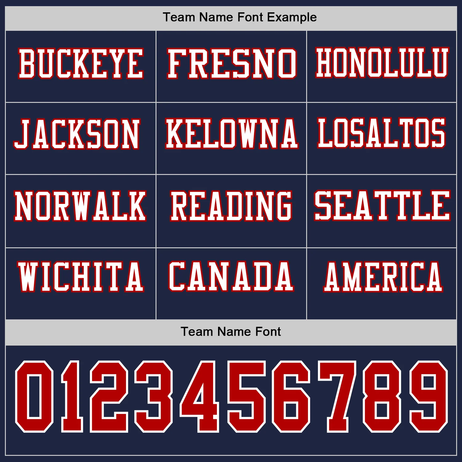 Custom Navy Red-White Long Sleeve Authentic Football Jersey - Image 3