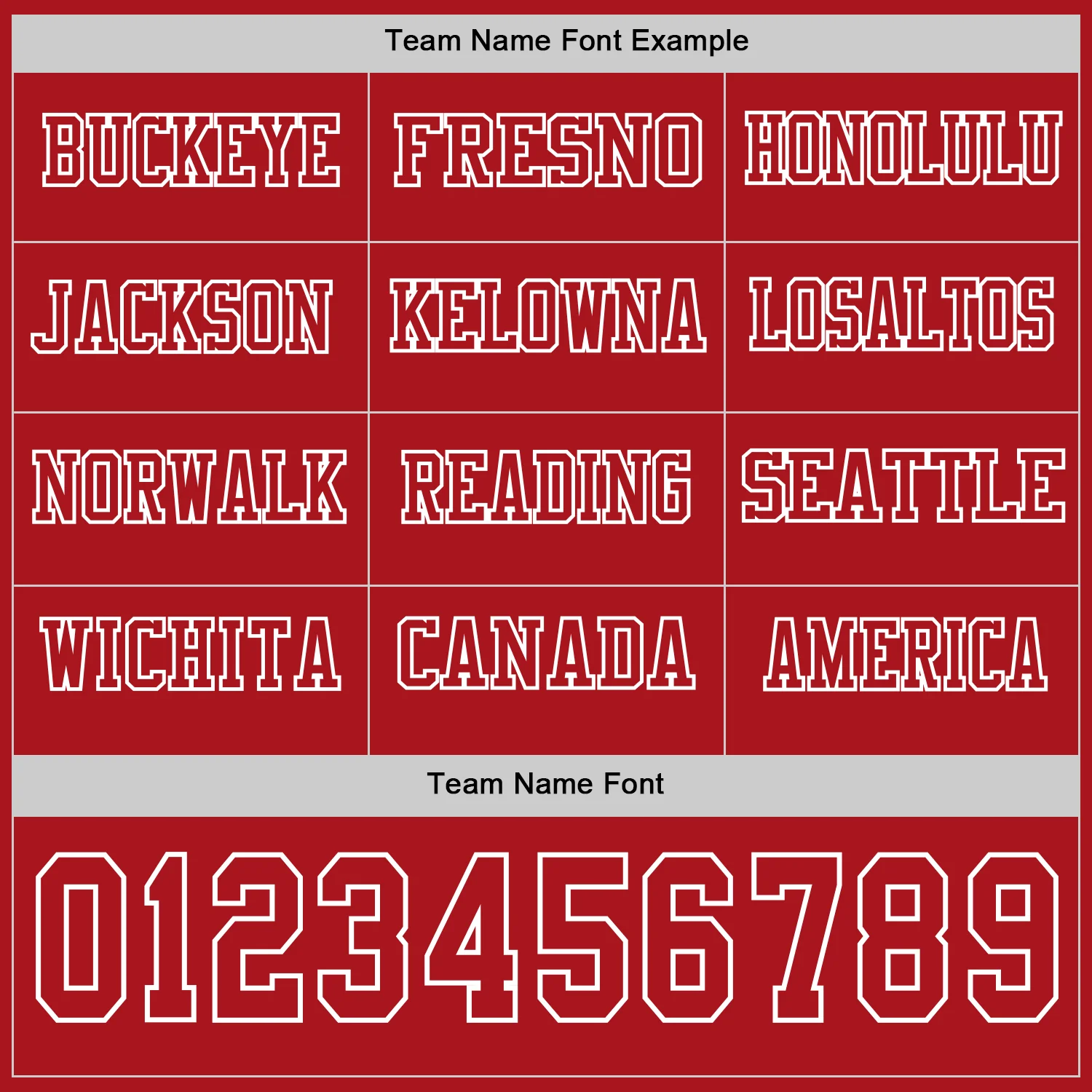 Custom Red White Long Sleeve Authentic Football Jersey - Image 3