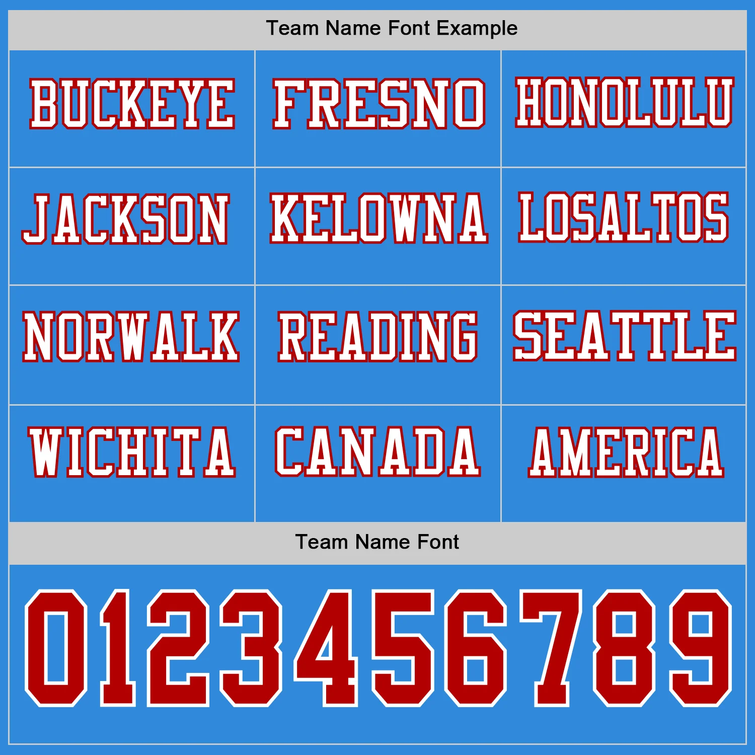Custom Powder Blue Red-White Long Sleeve Authentic Football Jersey - Image 3