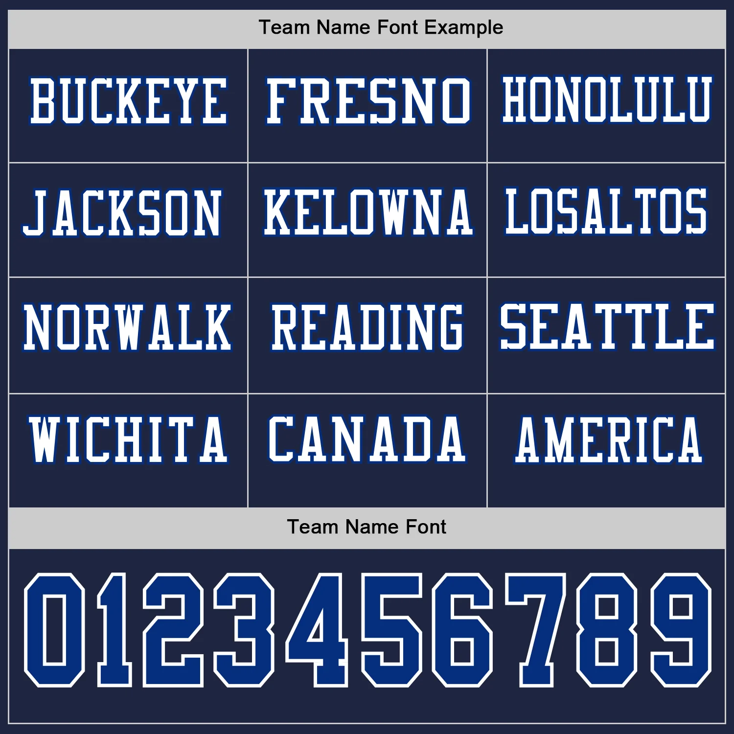 Custom Navy Royal-White Long Sleeve Authentic Football Jersey - Image 3