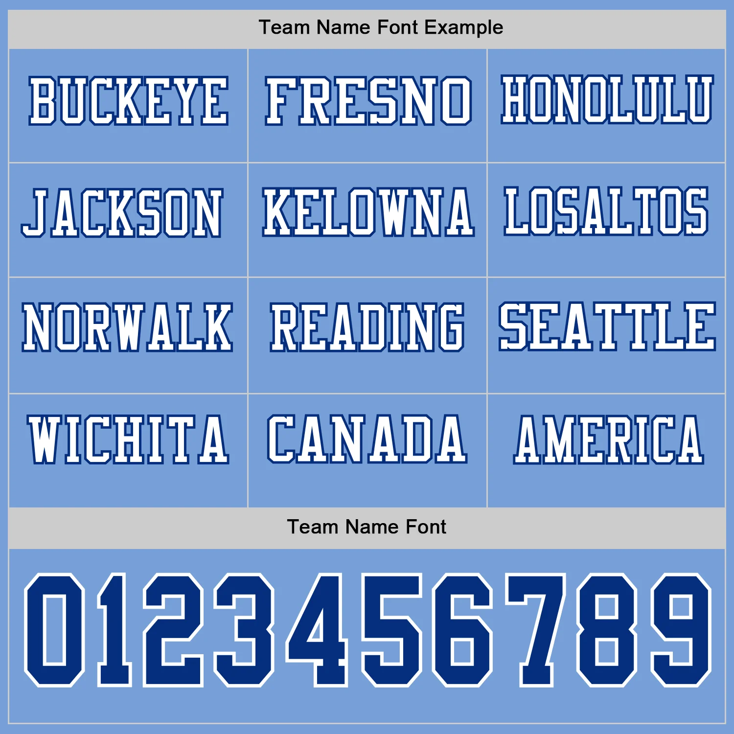 Custom Light Blue Royal-White Long Sleeve Authentic Football Jersey - Image 3