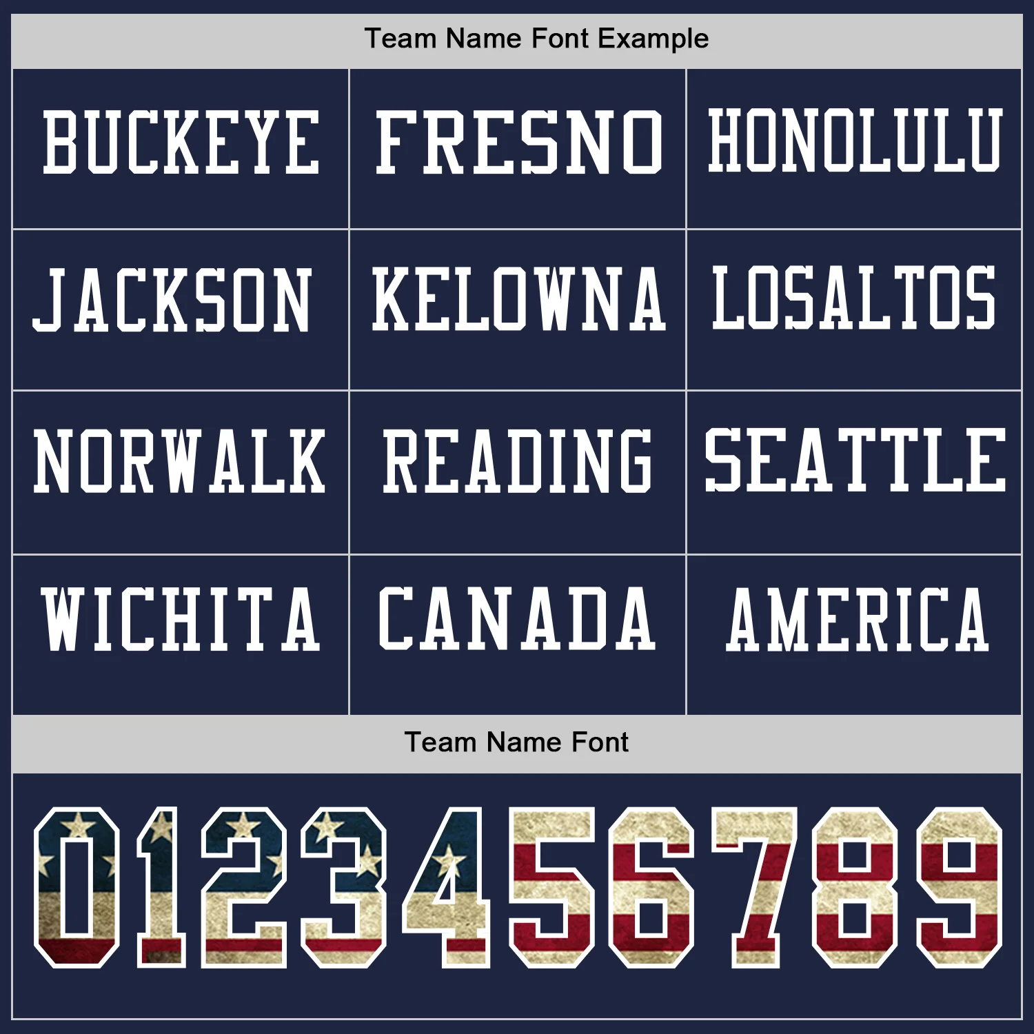 Custom Navy Vintage USA Flag-White Long Sleeve Authentic Football Jersey - Image 3