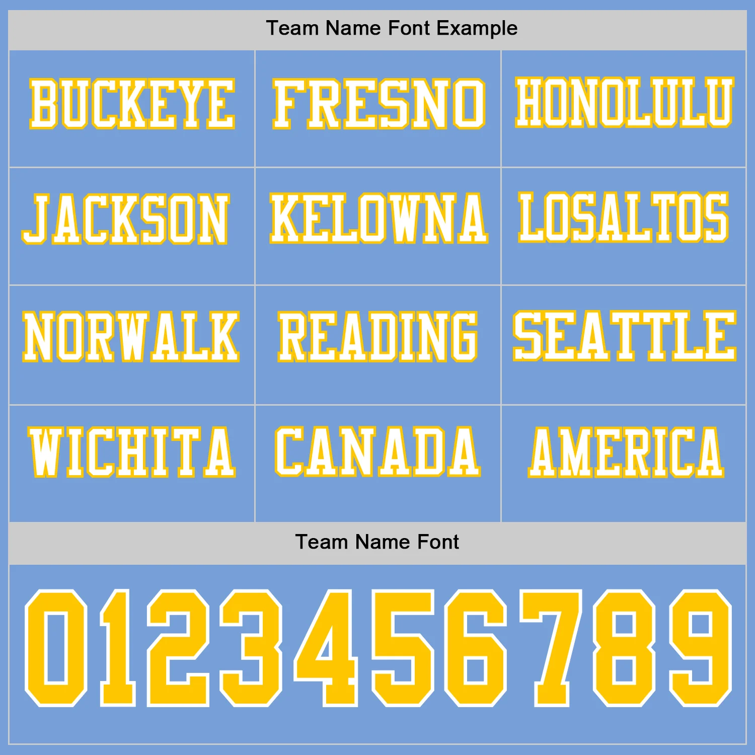 Custom Light Blue Yellow-White Long Sleeve Authentic Football Jersey - Image 3