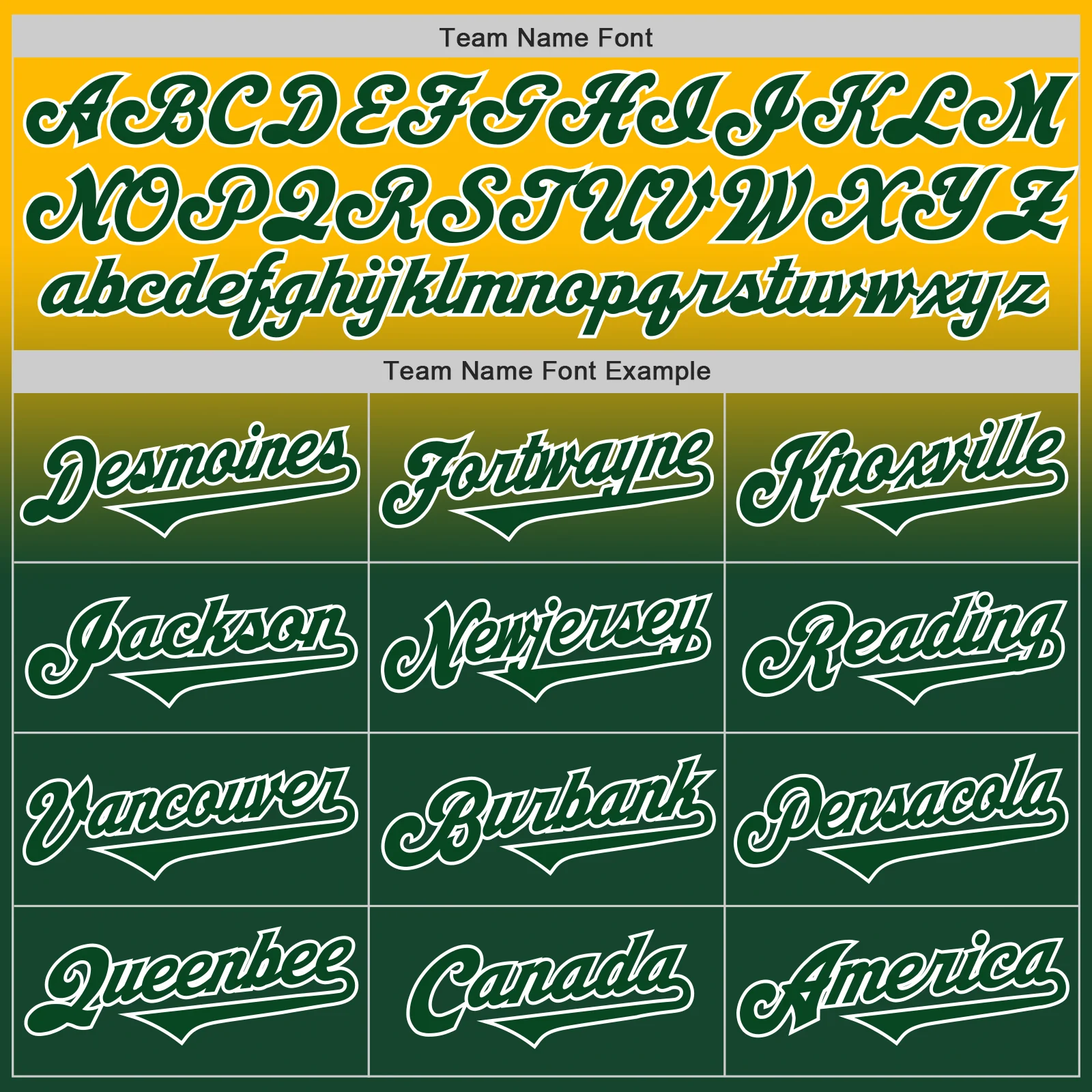 Custom Gold Green-White Authentic Fade Fashion Baseball Jersey - Image 4