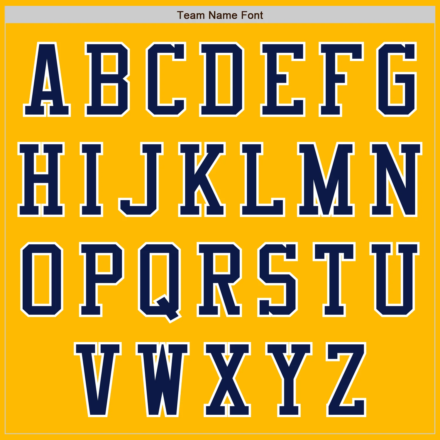 Custom Gold Navy-White Authentic Baseball Jersey - Image 7