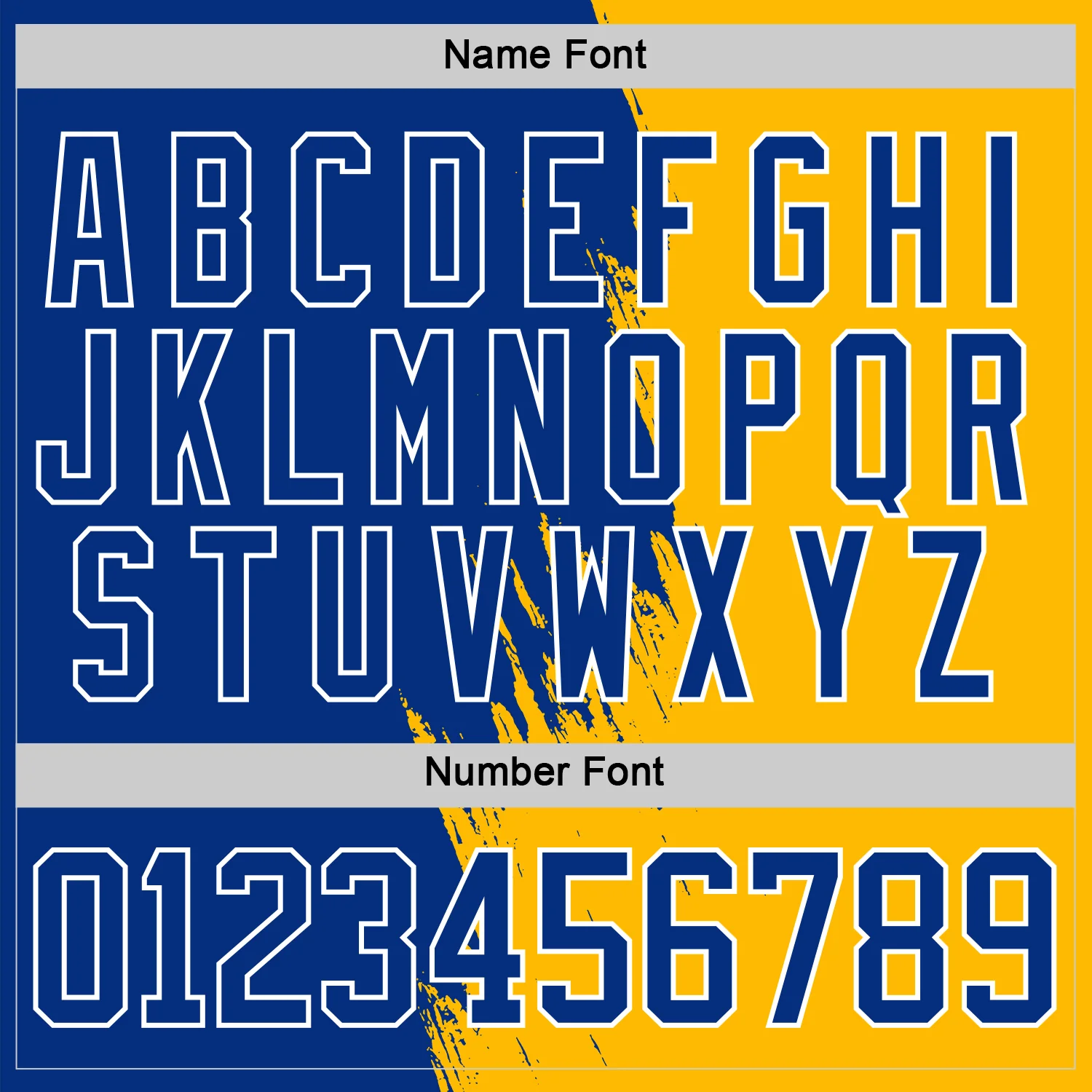 Custom Gold Royal-White Abstract Splatter Paint Hockey Lace Neck Jersey - Image 7