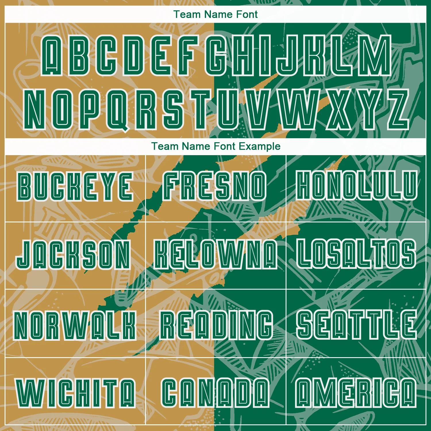 Custom Graffiti Pattern Kelly Green-Old Gold Scratch Sublimation Soccer Uniform Jersey - Image 5