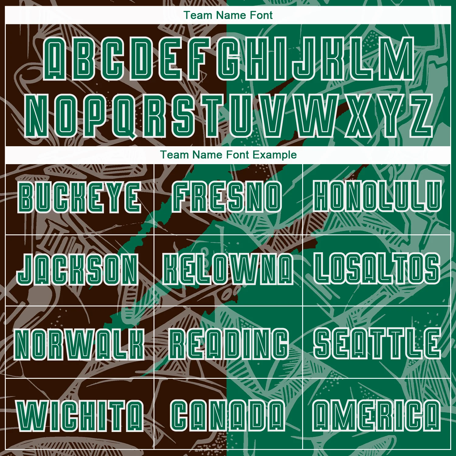 Custom Graffiti Pattern Kelly Green-Brown Scratch Sublimation Soccer Uniform Jersey - Image 5