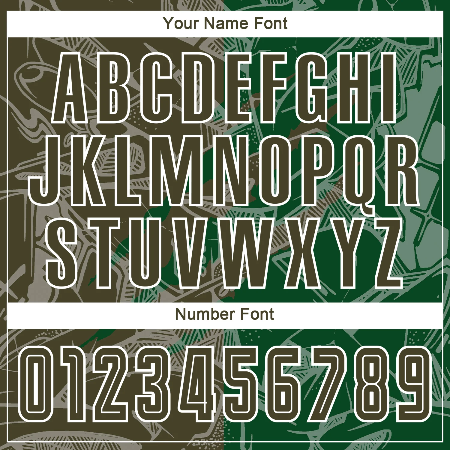 Custom Graffiti Pattern Olive-Green Scratch Sublimation Soccer Uniform Jersey - Image 6