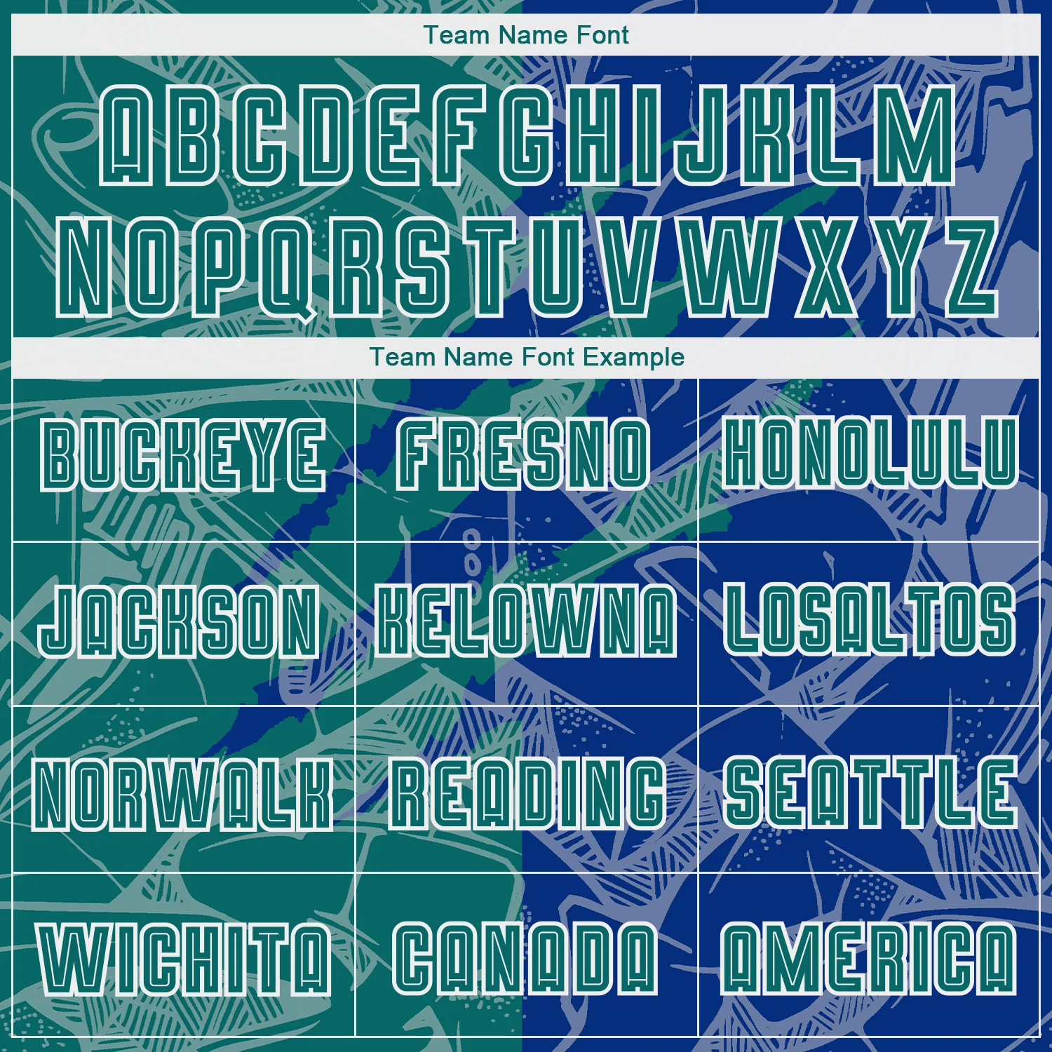 Custom Graffiti Pattern Teal-Royal Scratch Sublimation Soccer Uniform Jersey - Image 5