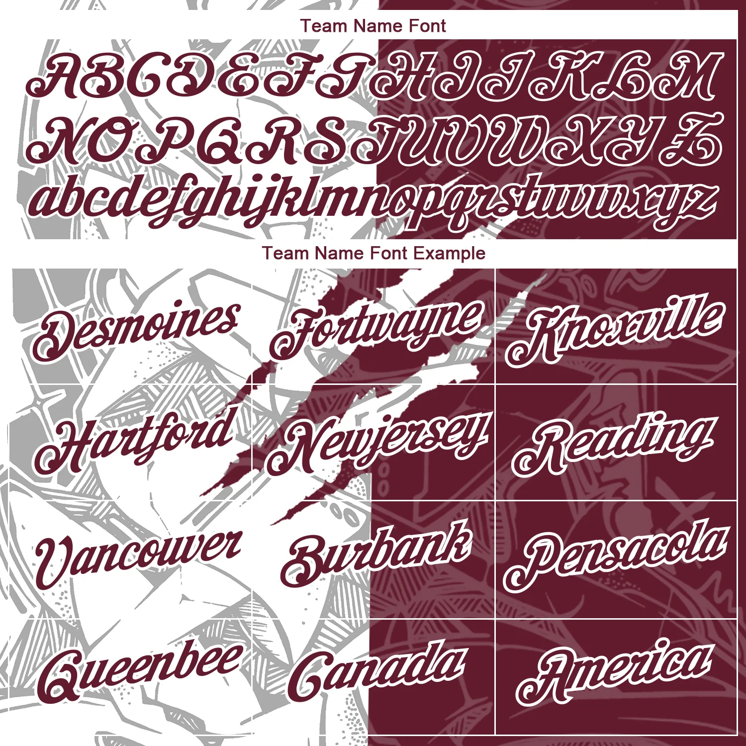 Custom Graffiti Pattern Burgundy-White Scratch 3D Performance T-Shirt - Image 3