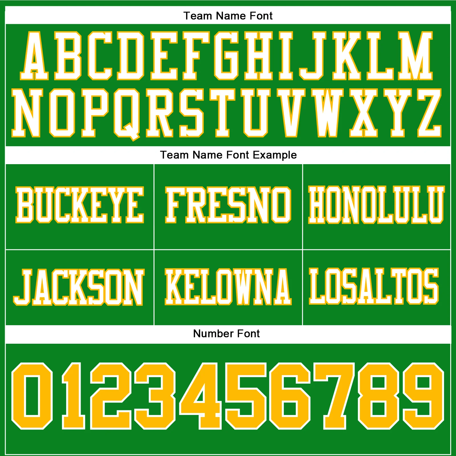 Custom Grass Green Gold-White Authentic Football Jersey - Image 4