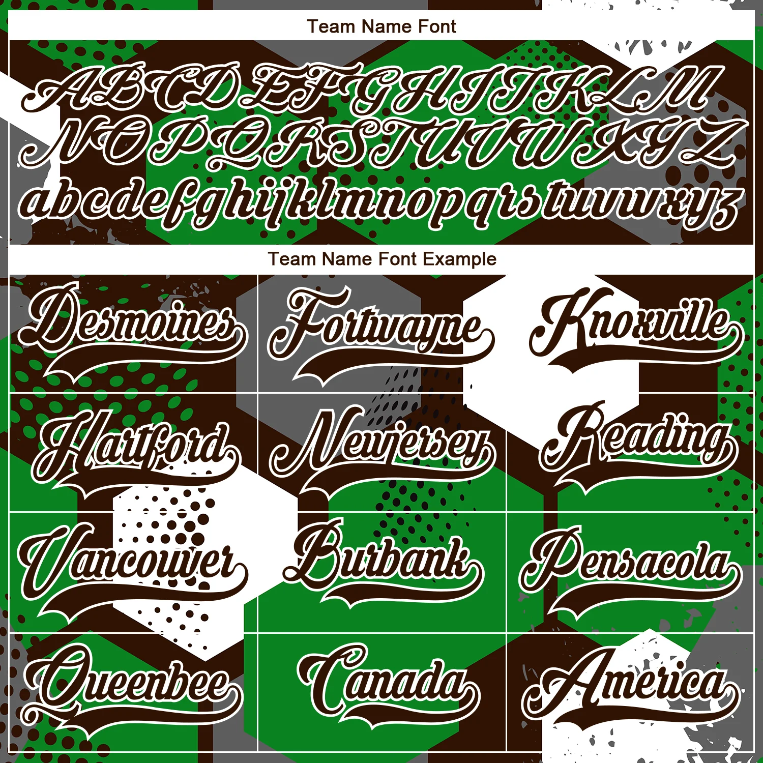 Custom Grass Green Brown-White 3D Pattern Geometric Shape Hockey Lace Neck Jersey - Image 6