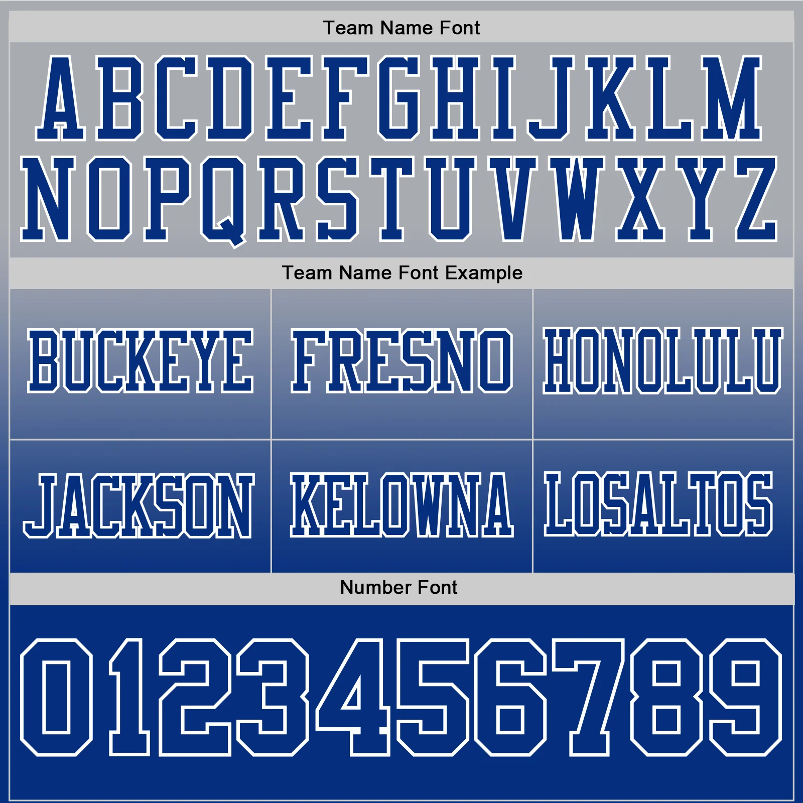 Custom Gray Royal-White Authentic Fade Fashion Football Jersey - Image 3