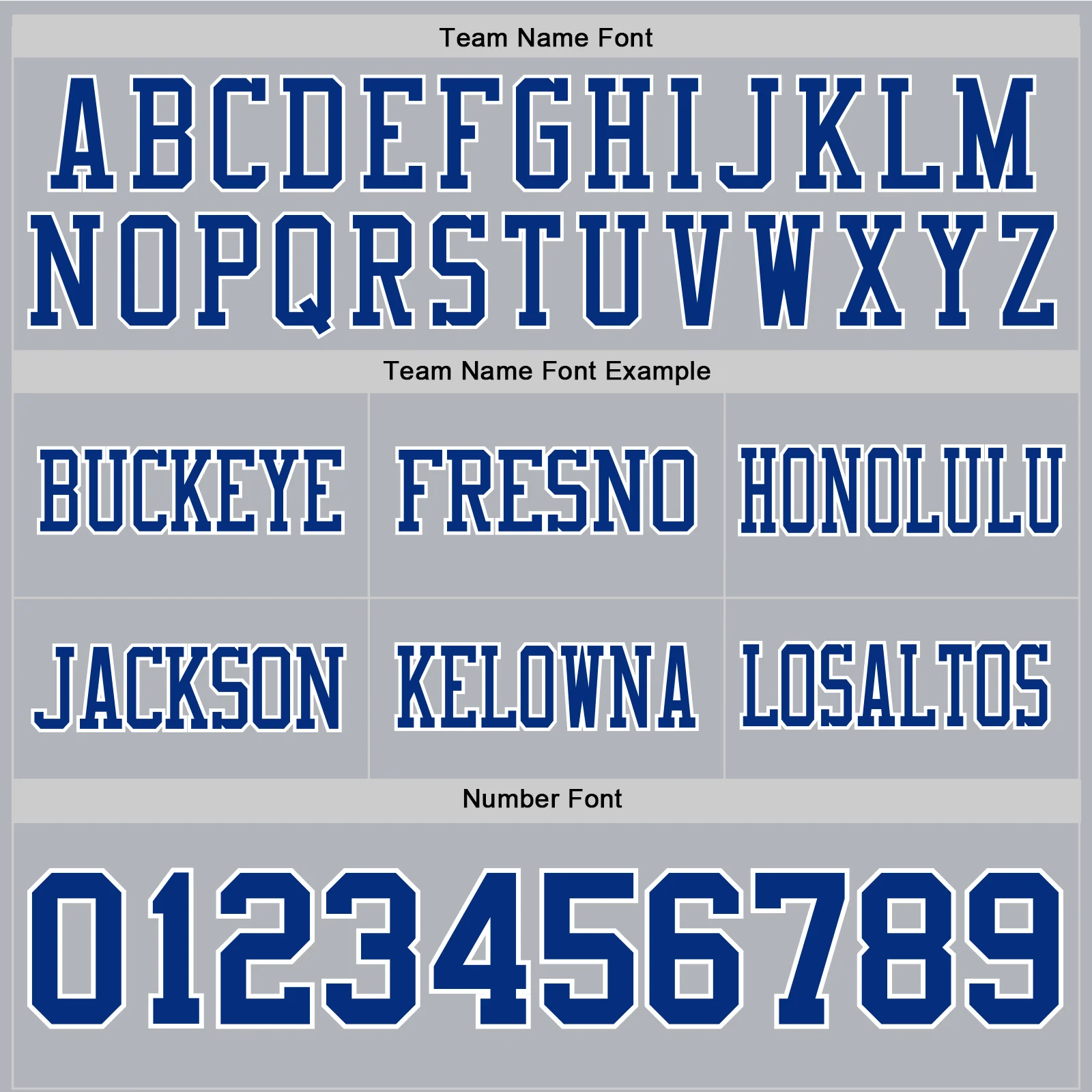 Custom Gray Royal-White Authentic Football Jersey - Image 4