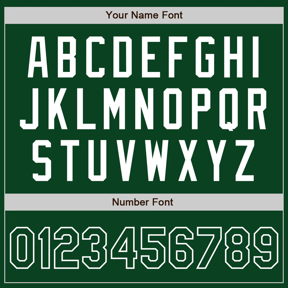 Custom Green White Authentic Baseball Jersey - Image 8