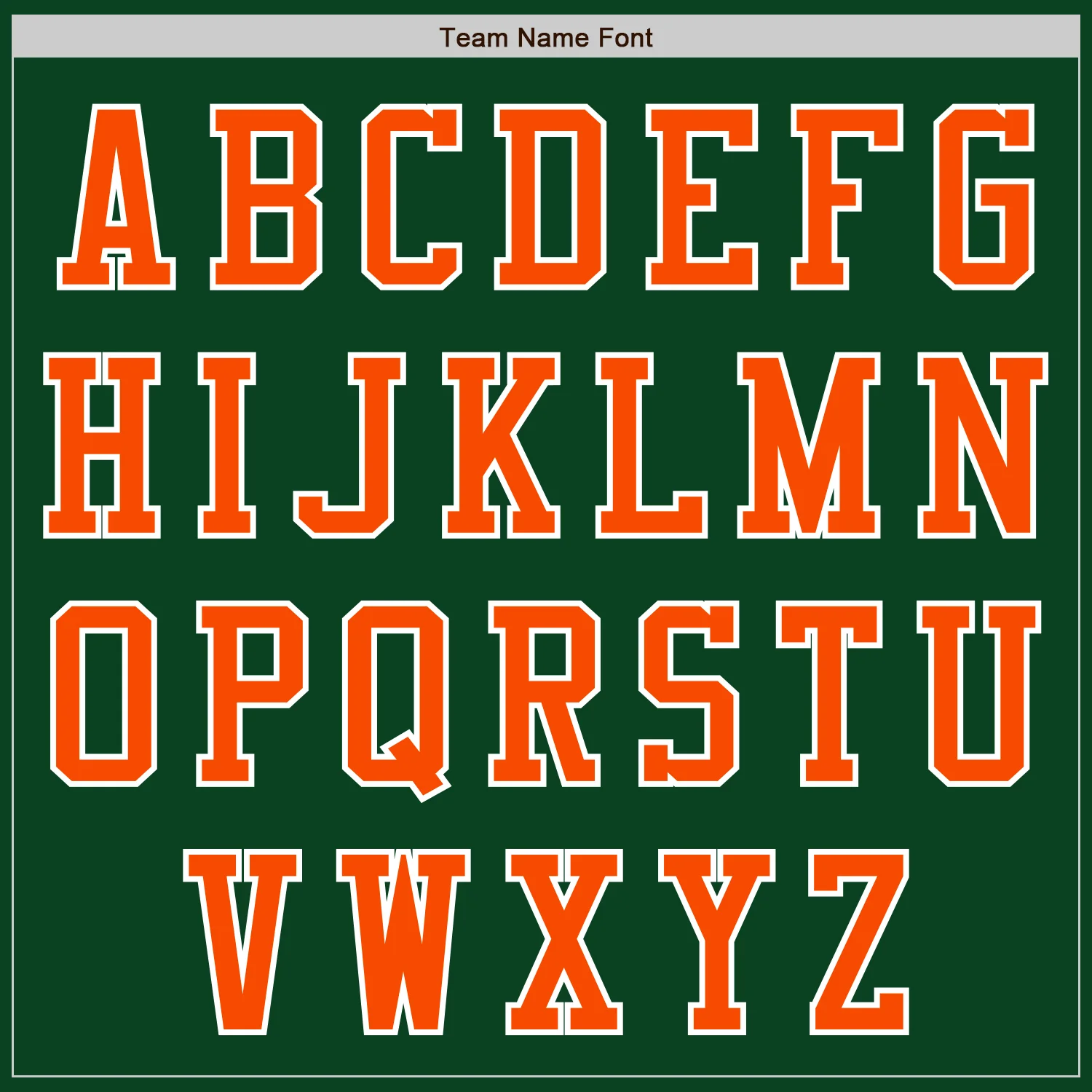 Custom Green Orange-White Authentic Baseball Jersey - Image 7