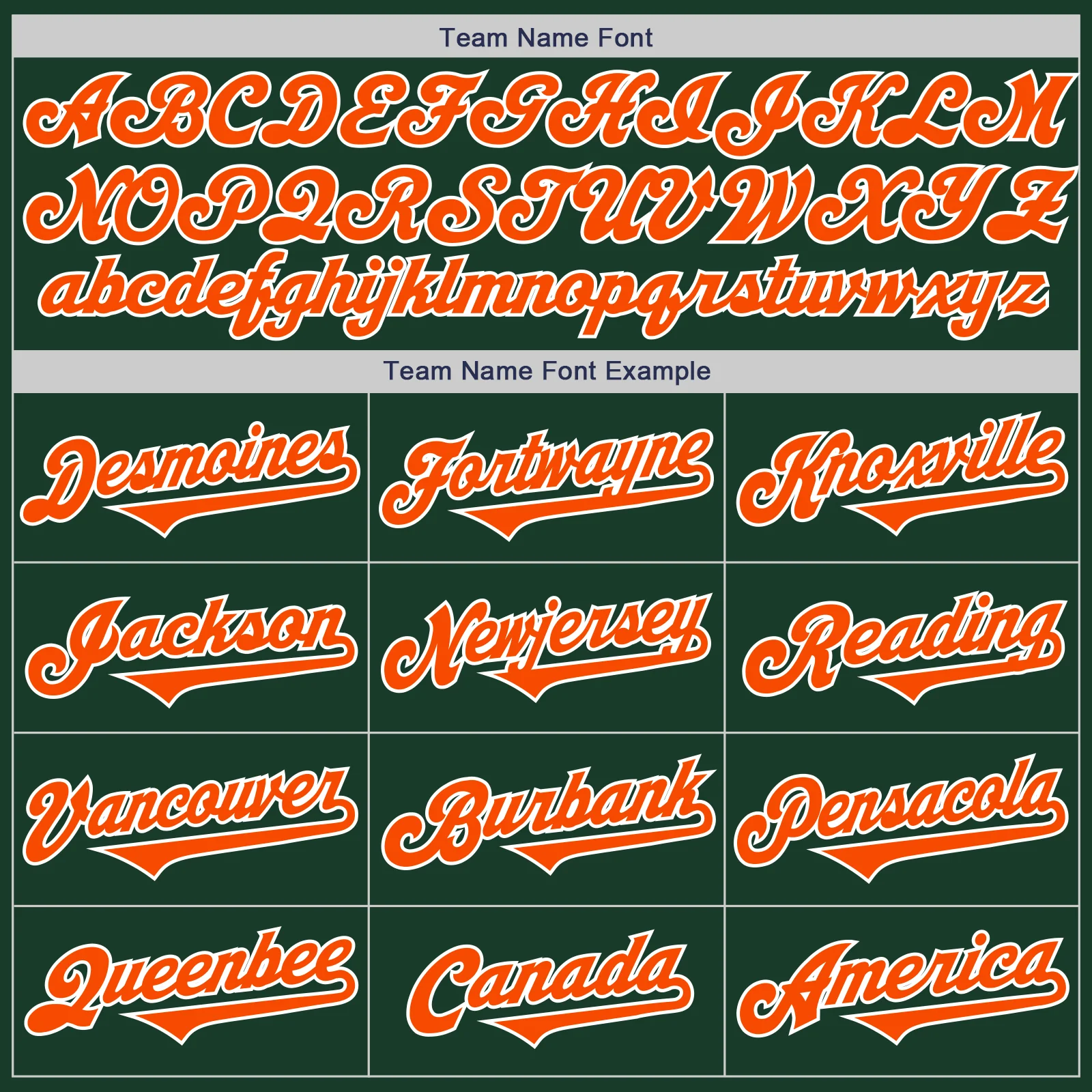 Custom Green Orange-White Authentic Two Tone Baseball Jersey - Image 4