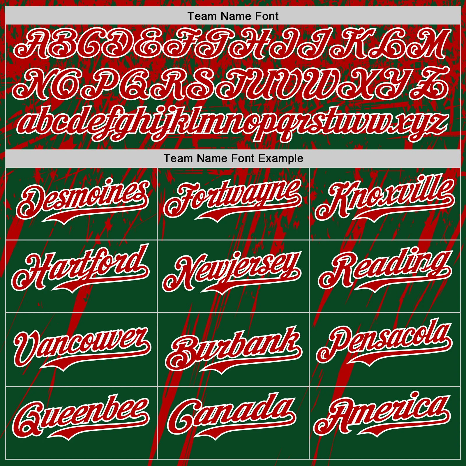 Custom Green Red-White Distressed Scratch Brush Stroke Authentic Baseball Jersey - Image 4