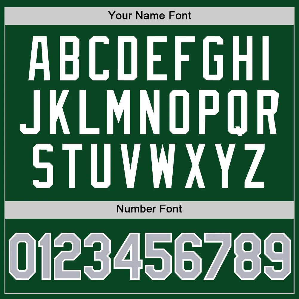 Custom Green Gray-White Authentic Throwback Basketball Jersey - Image 4