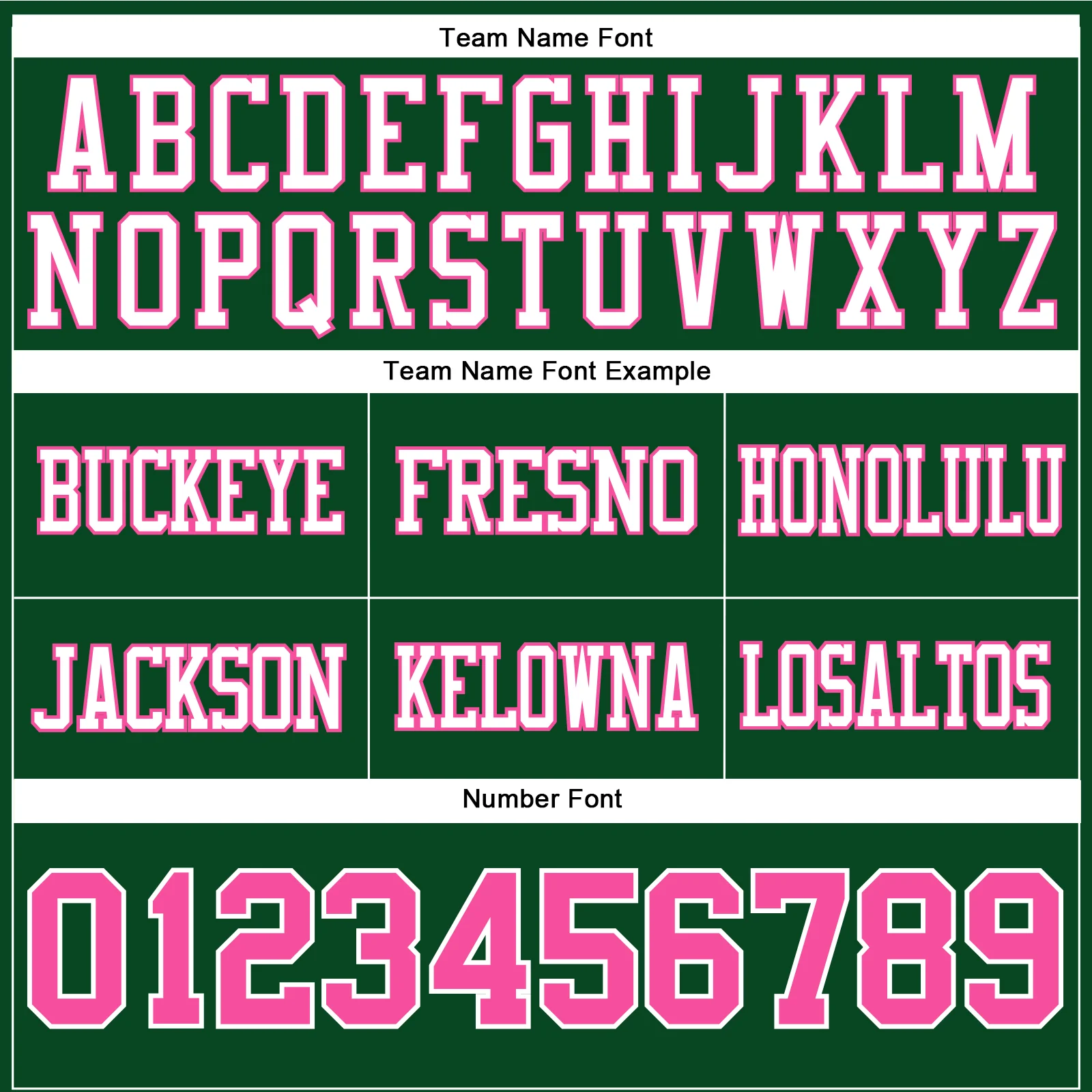 Custom Green Pink-White Authentic Football Jersey - Image 4