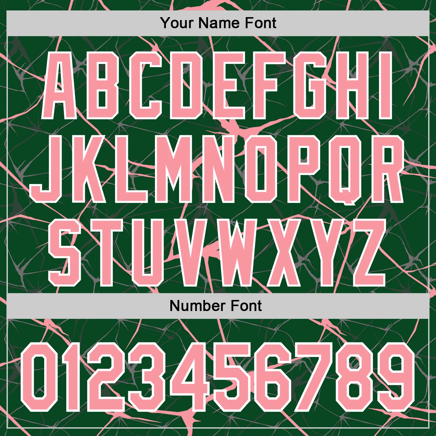 Custom Green Medium Pink-White Abstract Network 3D Pattern Design Bomber Full-Snap Varsity Letterman Hoodie Jacket - Image 6
