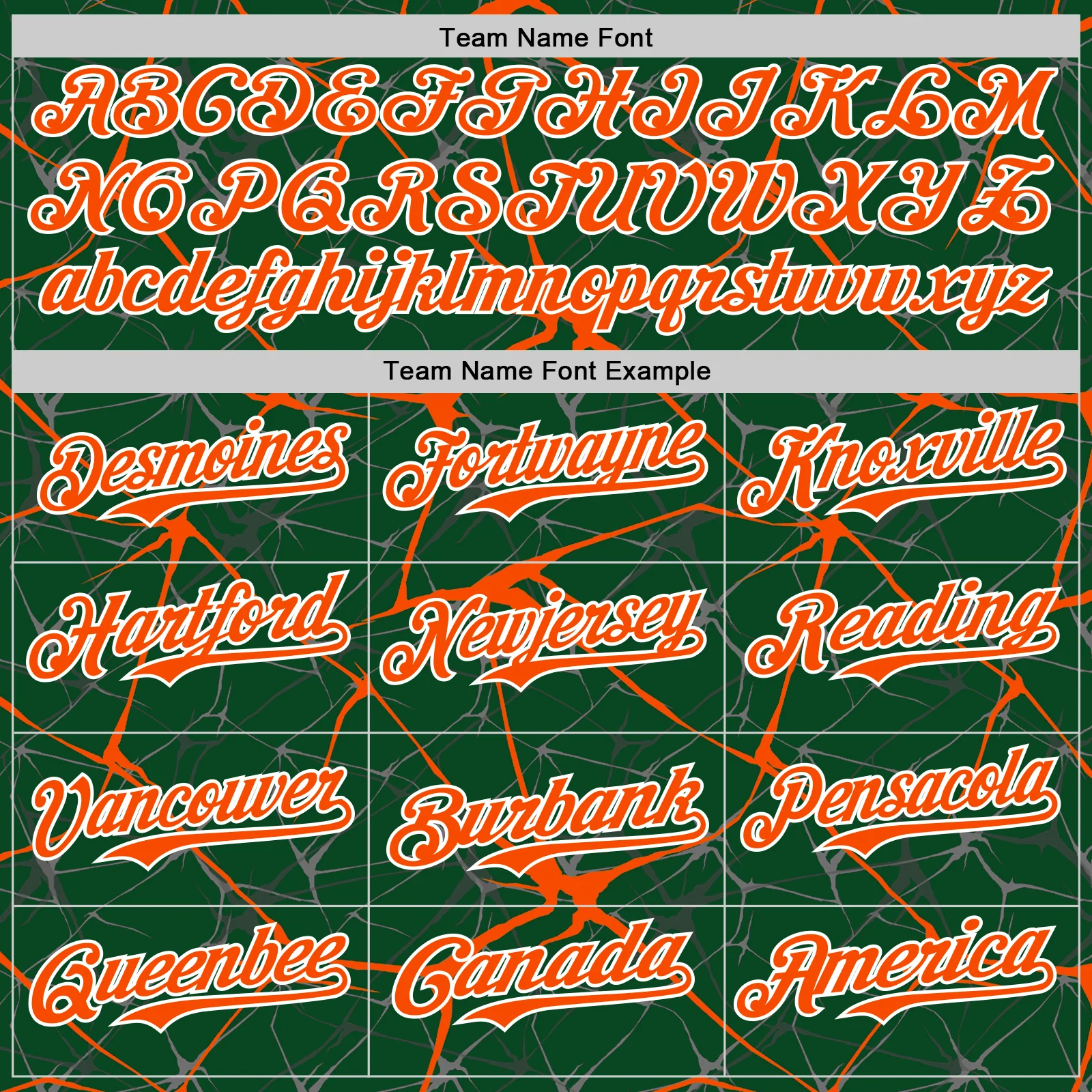 Custom Green Orange-White Abstract Network 3D Pattern Design Bomber Full-Snap Varsity Letterman Hoodie Jacket - Image 5