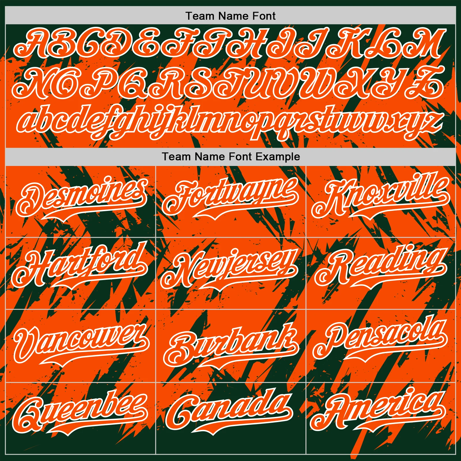 Custom Green Orange-White Abstract Sharp Shape Fragment Pattern Bomber Full-Snap Varsity Letterman Hoodie Jacket - Image 5