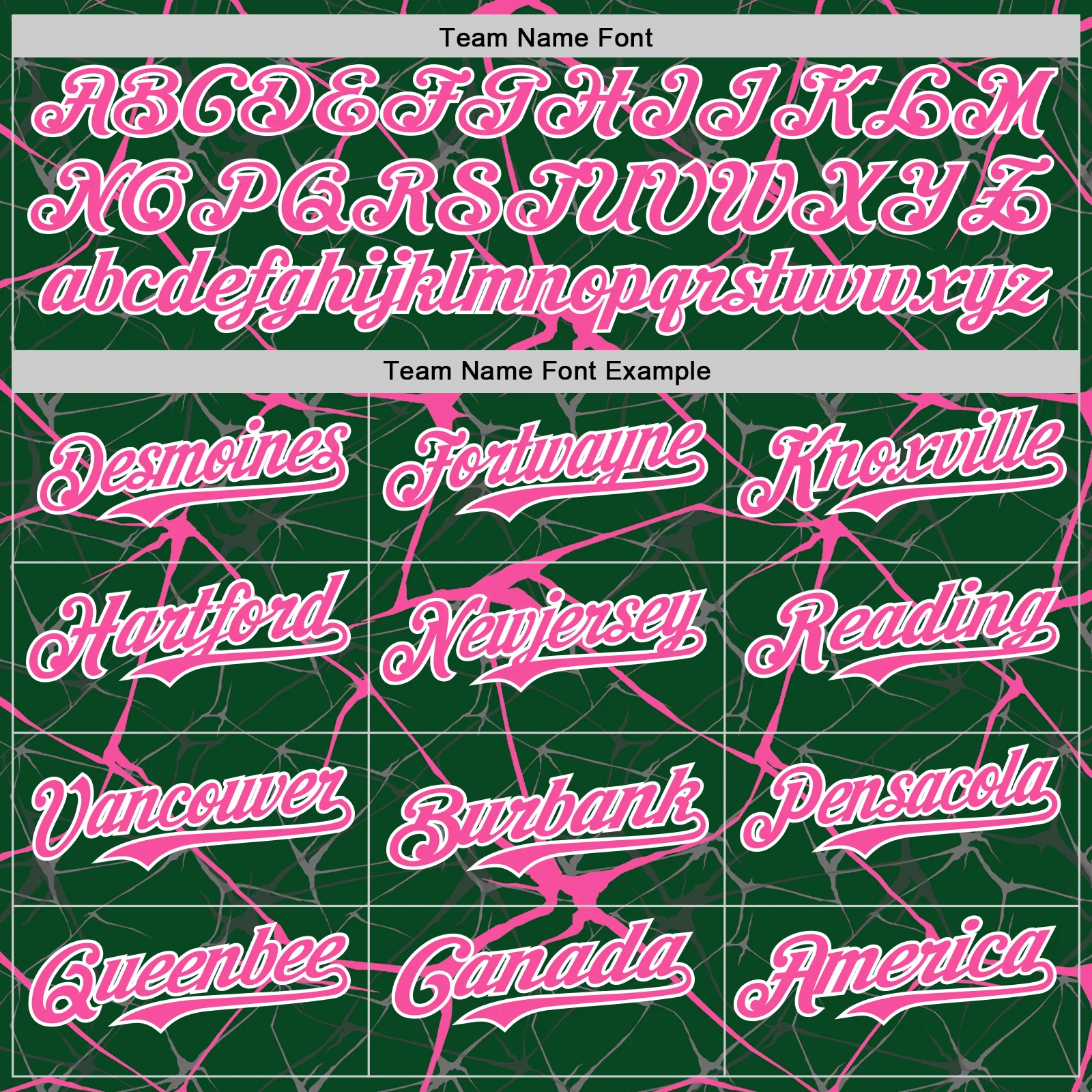 Custom Green Pink-White Abstract Network 3D Pattern Design Bomber Full-Snap Varsity Letterman Hoodie Jacket - Image 5