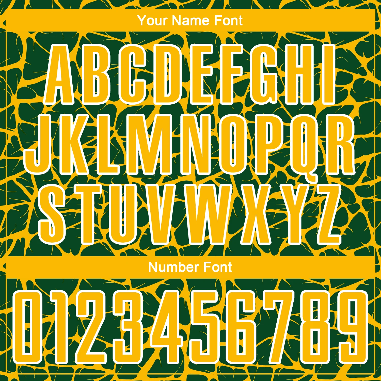 Custom Green Gold-White Abstract Network Splash Sublimation Soccer Uniform Jersey - Image 6