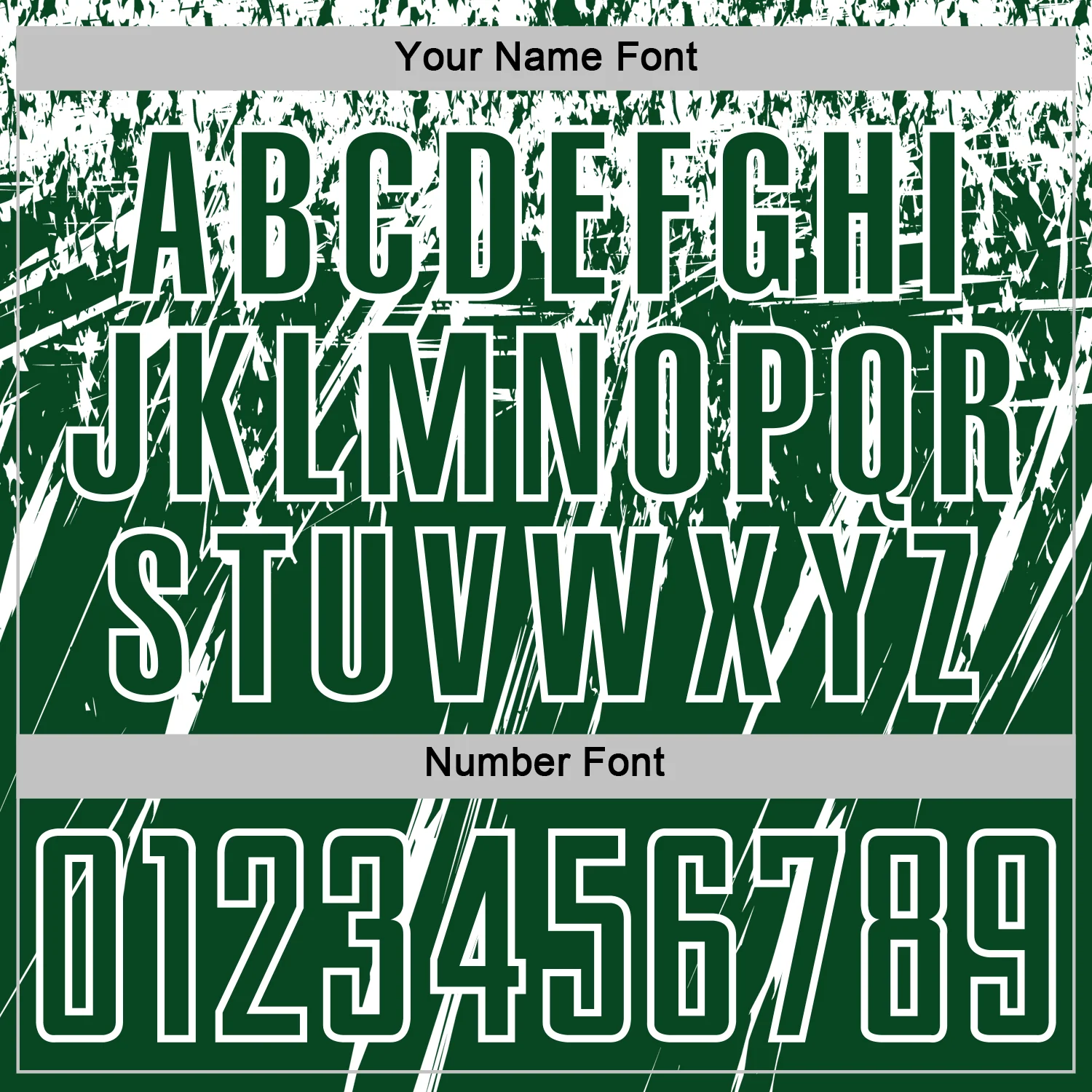 Custom Green White Splash Sports Sublimation Soccer Uniform Jersey - Image 6