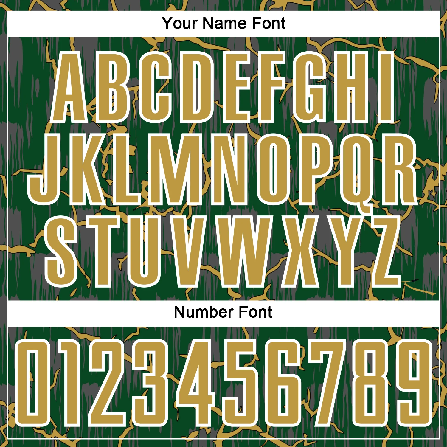 Custom Green Old Gold-White Lightning Sublimation Soccer Uniform Jersey - Image 6